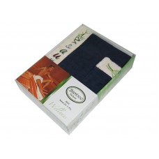 Набір сауна Gursan Bamboo чоловiчий (2 предмета) (man-bamboo(2)-dark-blue)