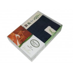 Набір сауна Gursan Bamboo чоловiчий (2 предмета) (man-bamboo(2)-dark-blue)