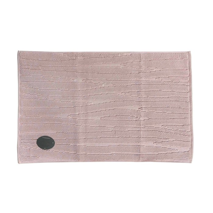 Килимок для ніг Gursan Cotton 50*80 на бавовняній основi поштучно (Stripe1300-pudra)