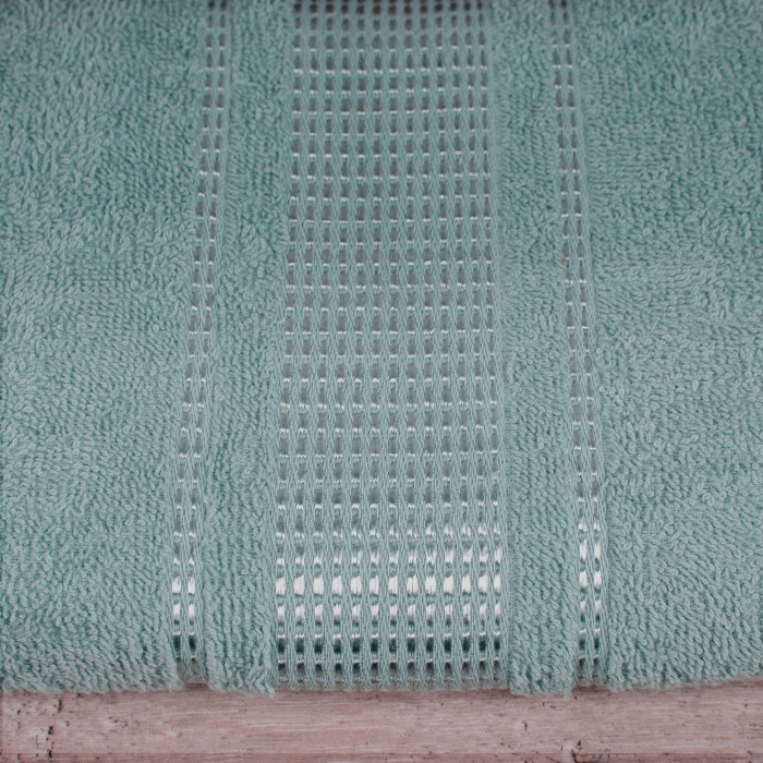 Рушник Aisha Узбекистан 70х140 (Royal-бірюзовий)