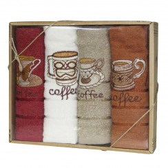 Набір кухня Nilteks 4*30х50 махра Natural Box (Nilteks 4*30х50 Coffee-2)