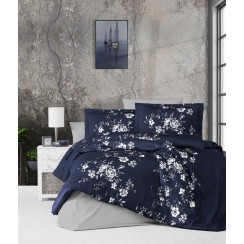 КПБ First Choice сатин євро (Arya Navy Blue)