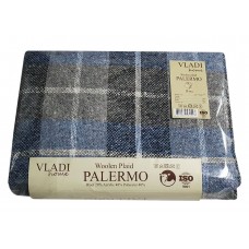 Плед Vladi Palermo 14 (09/DAISY белый-дым-св.антр.-сер.гол)