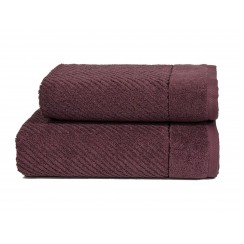 Рушник Parisa Jacquard Cotton 50*90 (J-111 - сливовий)