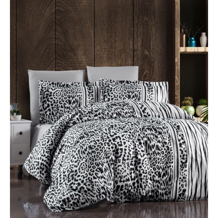 КПБ First Choice сатин сім'я (Leopard Black)