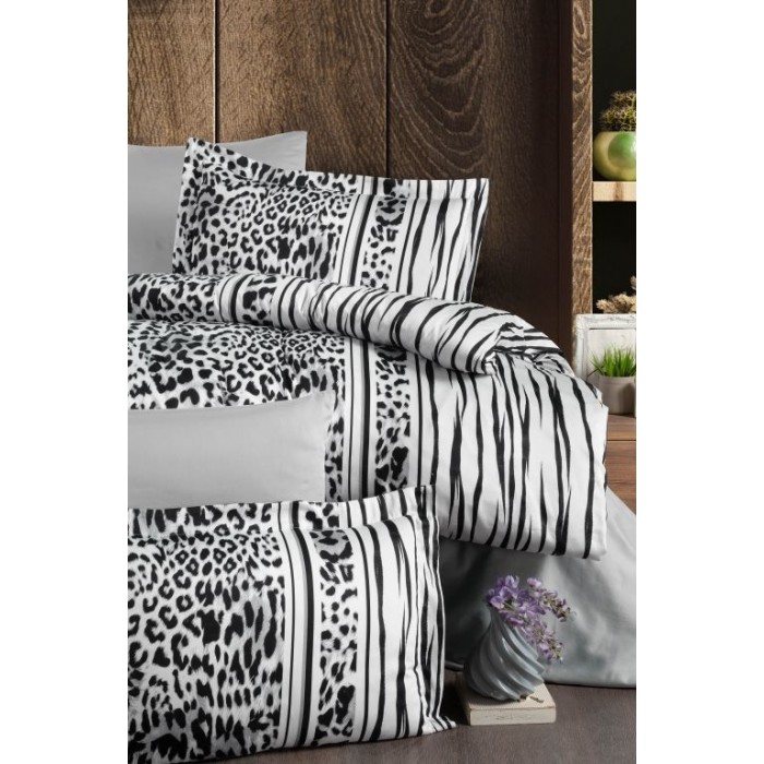 КПБ First Choice сатин сім'я (Leopard Black)