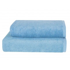 Рушник Parisa Flat Cotton 70*140 (H-500 - 14 світло-блакитний)