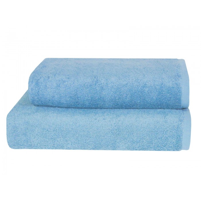 Рушник Parisa Flat Cotton 70*140 (H-500 - 14 світло-блакитний)
