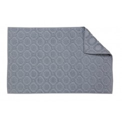 Килимок для ніг Gursan Cotton 50*80 на бавовняній основi поштучно (Grid1300-grey-light)