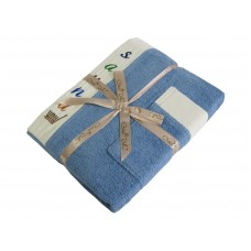 Набір сауна Gursan чоловiчий (3 предмета) (men-cotton(3)-steelblue)
