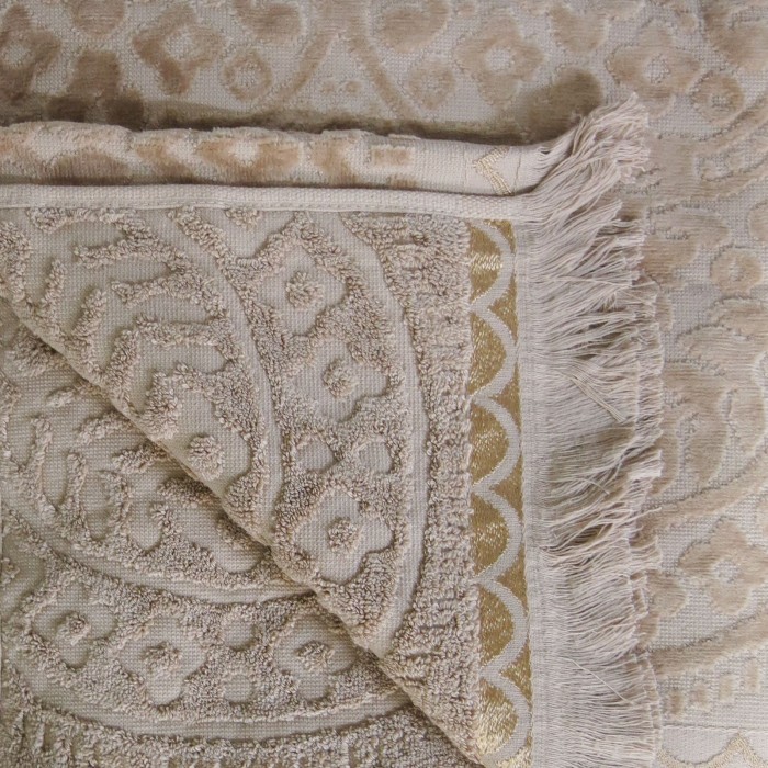 Простирадло Parisa Velour Premium 200*220 (Велюр JV-144 - бежевий)