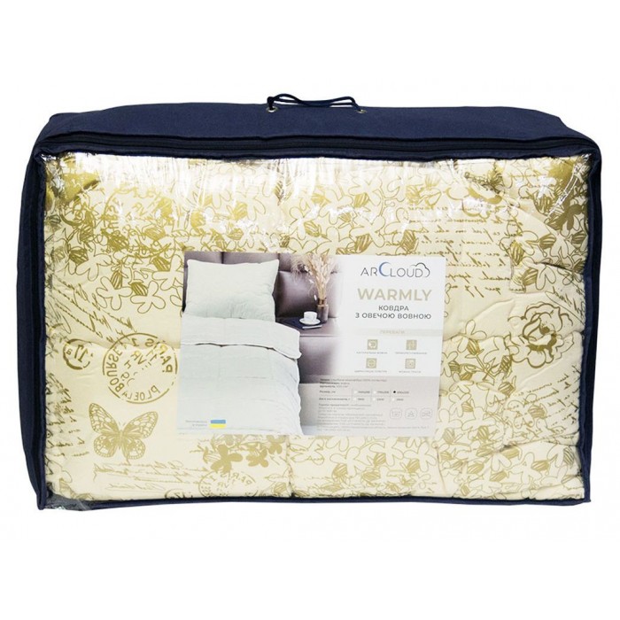 Ковдра ArCloud Warmly Lamb вовняна 200x220