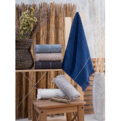Sikel Sacakli Jacquard Cotton 50x90 (Yakut (Sikel))