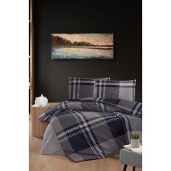 КПБ First Choice Flanel євро (Veldor Navy Blue)