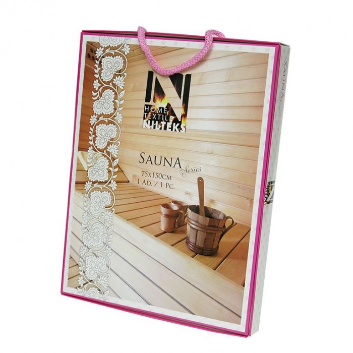 Набір Nilteks Sauna Cotton 1*75х150 вафельне (nilteks-woman-light-pink)