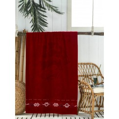 Philippus Beach Towel 90x170 (YELKENLI-Bordo)