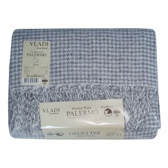Плед Vladi Palermo 14 (35S/VEGA білий-дим)
