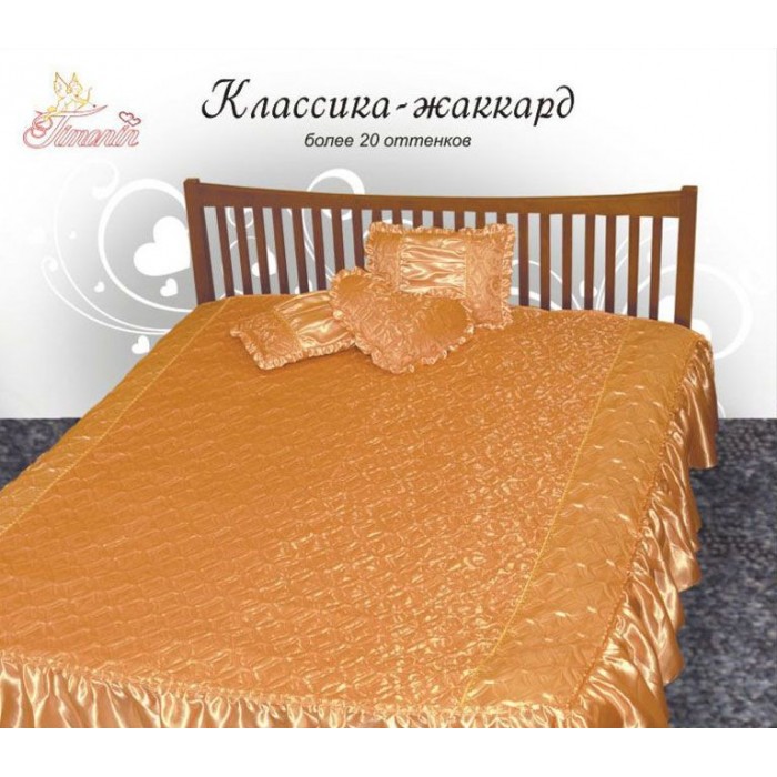 Покривало Тiмонін Класика Жакард Рожеве 180х205