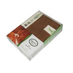Набір сауна Gursan Bamboo чоловiчий (2 предмета) (man-bamboo(2)-brown)