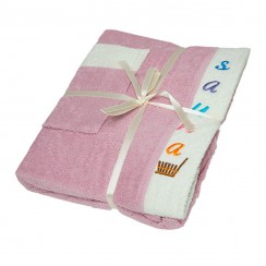 Набір сауна Gursan жіночий (3 предмета) (women-cotton(3)-light-pudra)