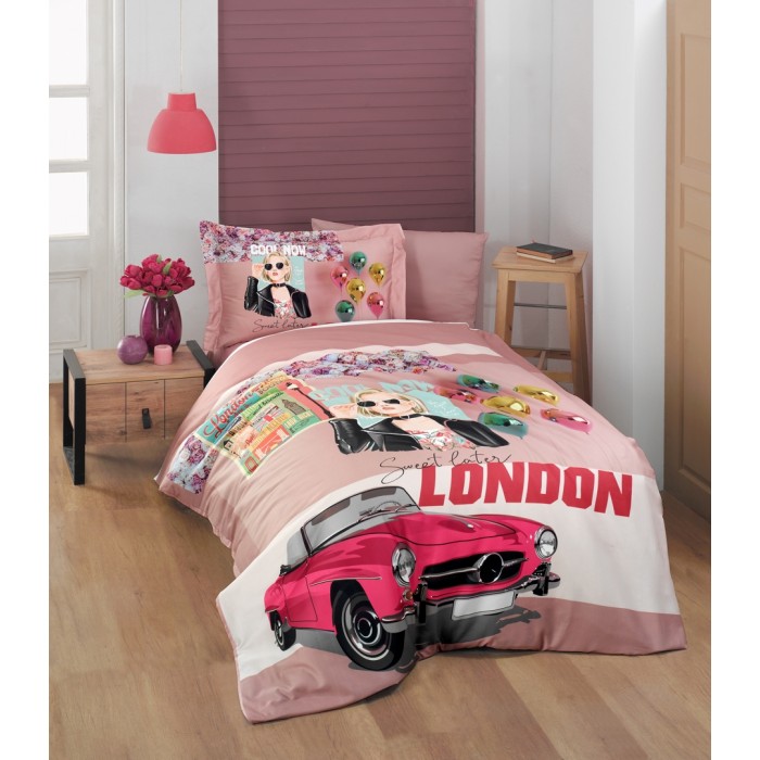 КПБ First Choice сатин 3D-Digital підлітковий 1.5 (3D London)