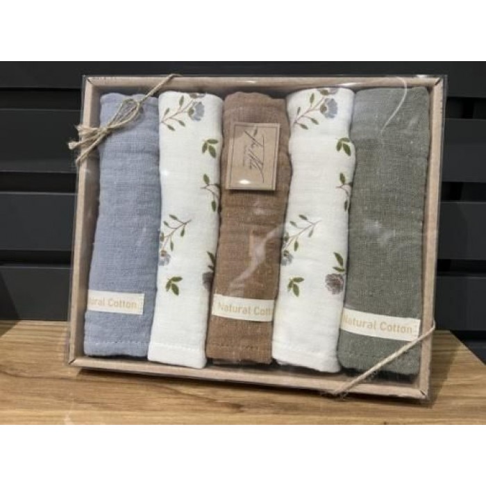 Набір кухня Nilteks Muslin Print - 5*40х60 (Nilteks-Muslin-Print)