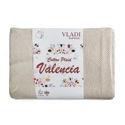 Плед Vladi Валенсія 20 (03/PARQUET бел-пес)