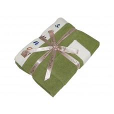 Набір сауна Gursan чоловiчий (3 предмета) (men-cotton(3)-olive)