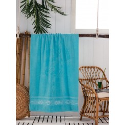 Philippus Beach Towel 90x170 (YELKENLI-A.Turkuaz)