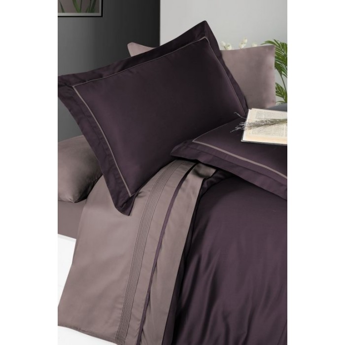 КПБ First Choice сатин ДЕЛЮКС DARK євро (Serenity Purple-Lilac)