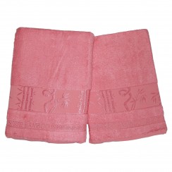 Набір Gursan Bamboo без коробки (пара 50х90 и 70х140) (ROYAL-Corall-пара)