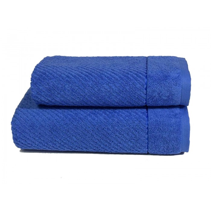 Рушник Parisa Jacquard Cotton 70*140 (J-111 - синій)