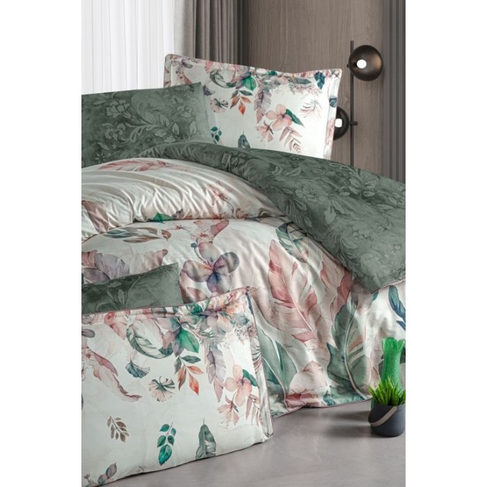 КПБ La Romano 300TC Premium сатин євро (Reneta Green)