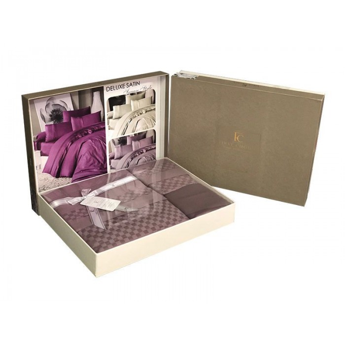 КПБ First Choice сатин ДЕЛЮКС DARK євро (Serenity Purple-Lilac)