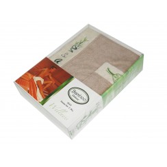 Набір сауна Gursan Bamboo чоловiчий (2 предмета) (man-bamboo(2)-beige)