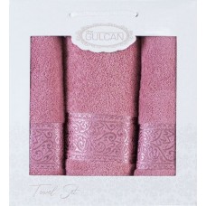 Набір Gulcan Cotton 3' 2*50х90/70х140 (Ornament-3ка-pudra)