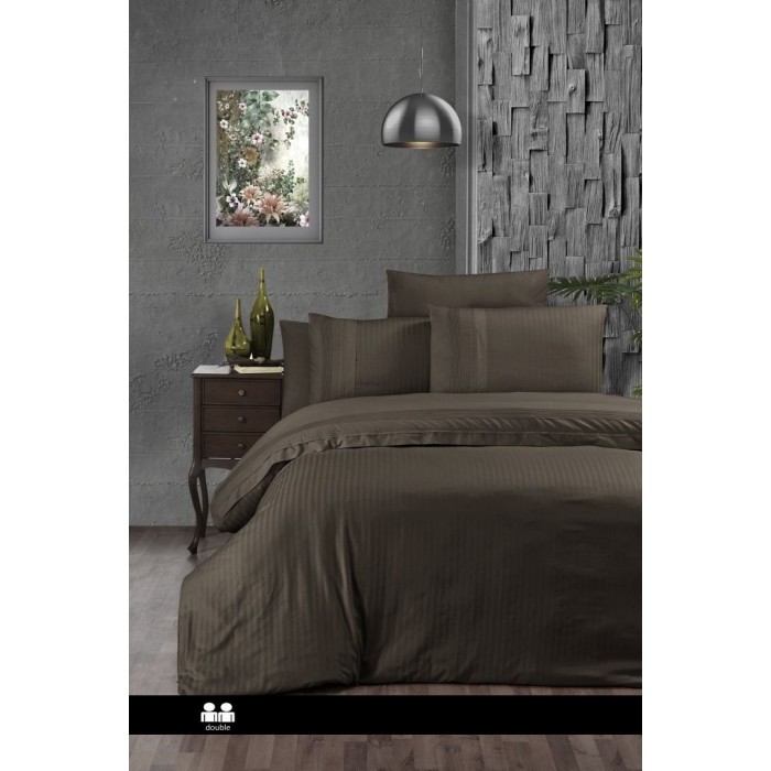КПБ First Choice Ranforce DARK Deluxe євро (Gala Brown)