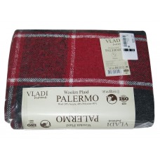 Плед Vladi Palermo 14 (07/SOFA бел-красн-т.сер)