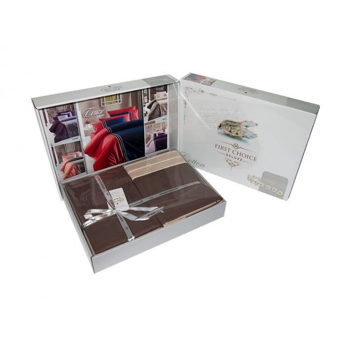 КПБ First Choice Ranforce DARK Deluxe євро (Gala Brown)