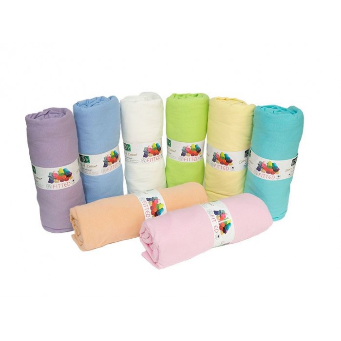 ESV прост.на рез.трикотаж 160х200+25см на борт+2 нав.50*70 (esv-trikot-salmon)