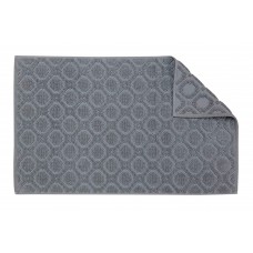 Килимок для ніг Gursan Cotton 50*80 на бавовняній основi поштучно (Grid1300-grey-dark)
