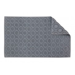 Килимок для ніг Gursan Cotton 50*80 на бавовняній основi поштучно (Grid1300-grey-dark)