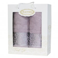 Набір Gulcan Cotton 2' 50х90/70х140 (Frower Ornament-2ка-Leylak)