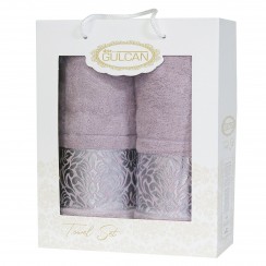 Набір Gulcan Cotton 2' 50х90/70х140 (Frower Ornament-2ка-Leylak)