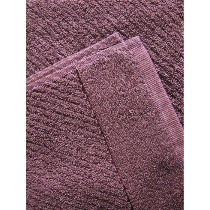 Рушник Parisa Jacquard Cotton 70*140 (J-111 - сливовий)