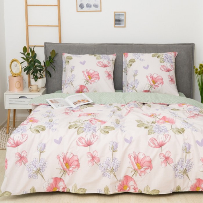 Комплект постільної білизни Viluta Євро Ранфорс 25364