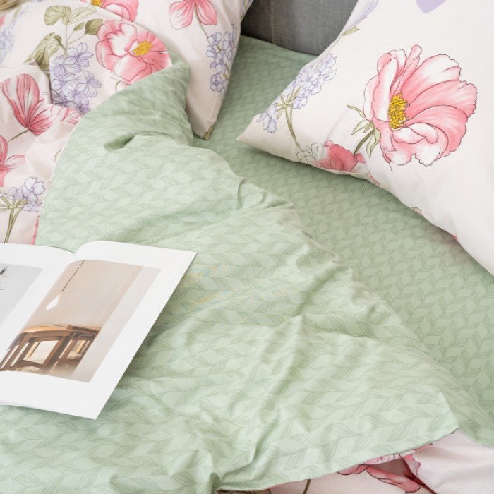 Комплект постільної білизни Viluta Євро Ранфорс 25364