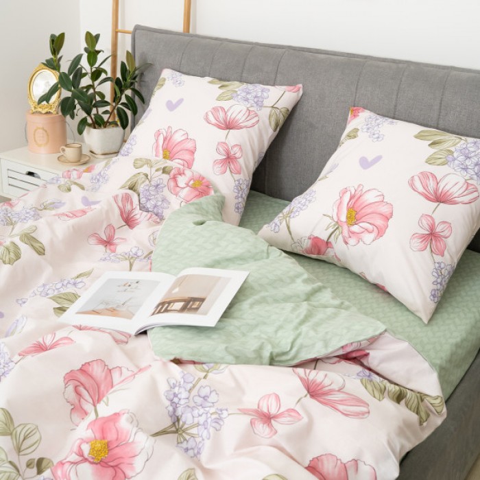 Комплект постільної білизни Viluta Євро Ранфорс 25364